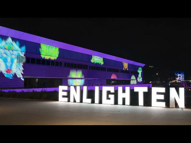 2023 Canberra Enlighten Festival in 4K timelapse
