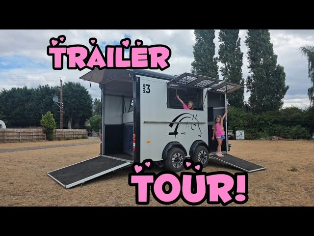 WHAT’S ACTUALLY INSIDE OUR HORSE TRAILER?! 👀 | MAX 3 WHAT’S ACTUALLY INSIDE OUR HORSE TRAILER?! 👀 