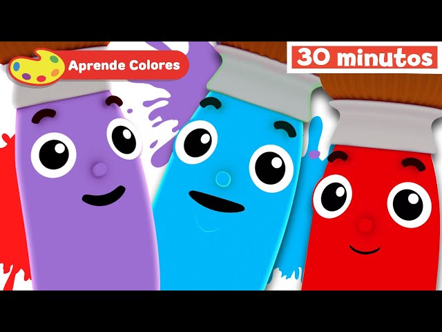 Aprender Colores en Español | Pity el Pincel | Todos los colores para niños | Mi Primera Universidad