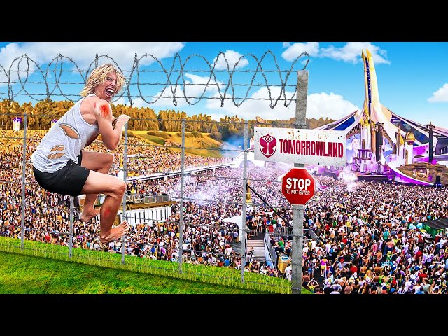 Inbreken Op Tomorrowland Zonder Ticket