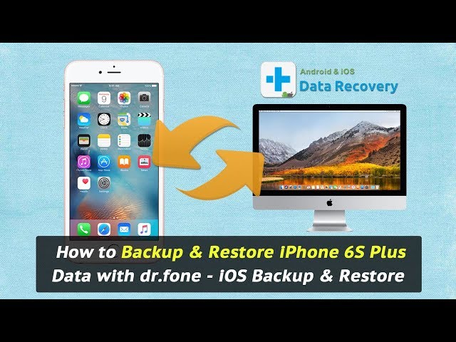 How to Backup & Restore iPhone 6S Plus Data with dr.fone - iOS Backup & Restore