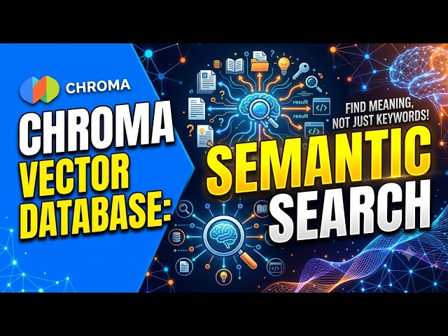 Build a Semantic Search App with Chroma Vector Database Tutorial