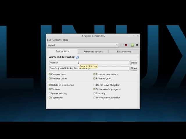 Linux Tip | Making Backups with Grsync