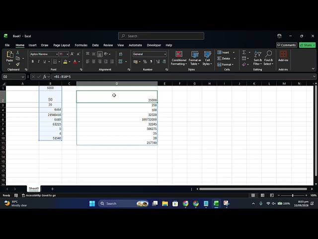 How to Use Array Formulas in Excel
