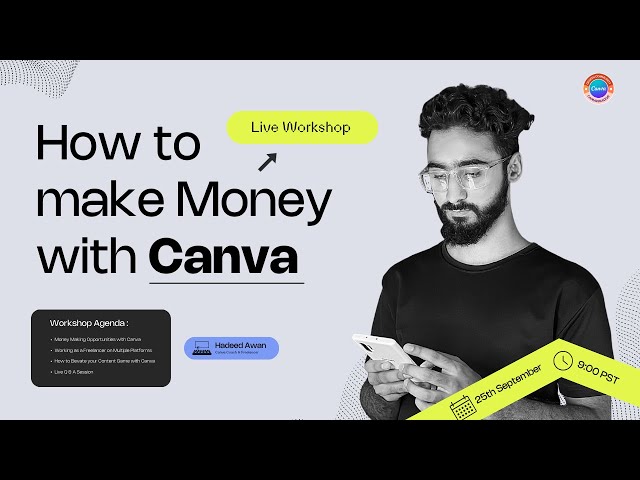 How to Make Money with Canva | 1 Day Free Workshop