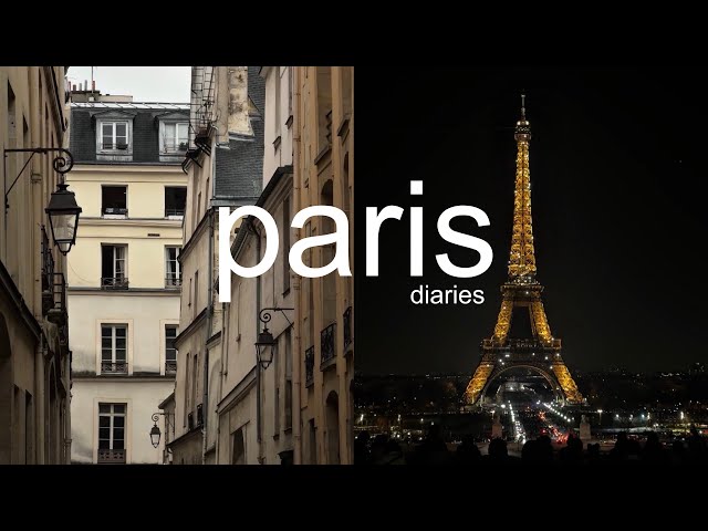 Paris Diaries | Sights & Sounds of Paris, France — A silent vlog