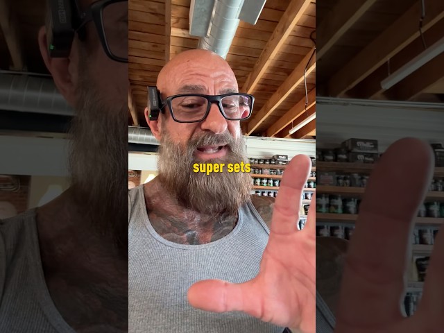 Supersets are more than pairing exercises, it’s knowing when and why to use them.