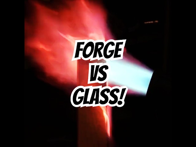 Can Glass Survive in a Gas Forge?