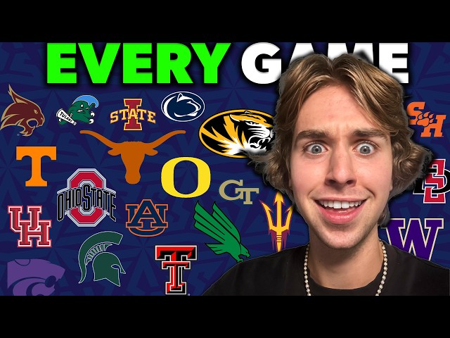 Picking EVERY Week 7 College Football Game in 8 Minutes