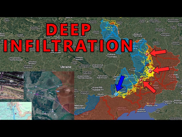 RUAF Storm Kupyansk-Vulzovyi With Deep Infiltration Tactics