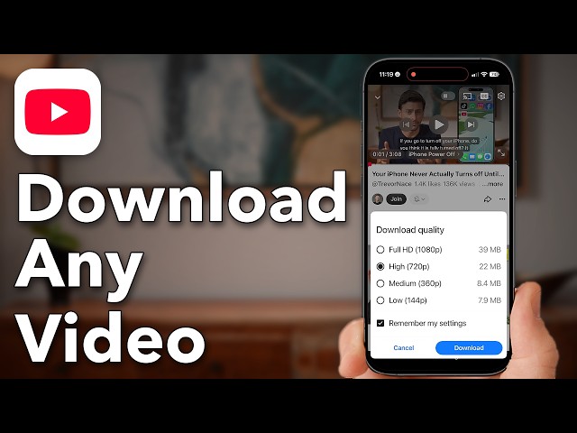 How To Download Any YouTube Video