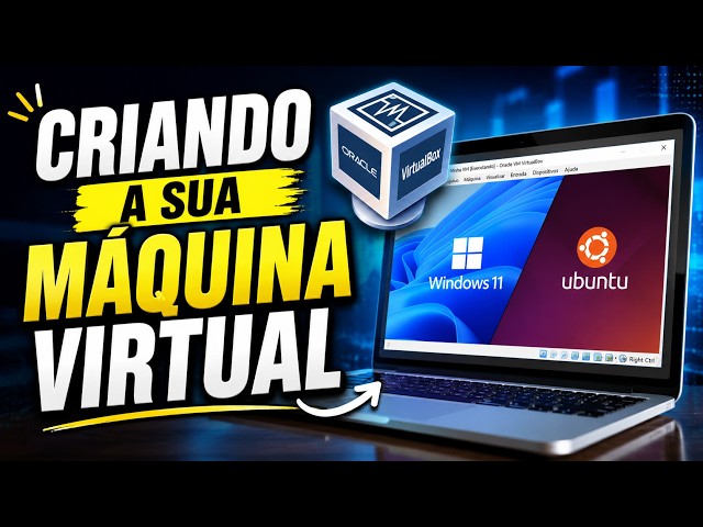 COMO CRIAR UMA MÁQUINA VIRTUAL DO ZERO! (Tutorial Completo e Fácil para Iniciantes) 🚀