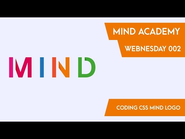 Tutorial Coding CSS logo | MIND [Webnesday 002]