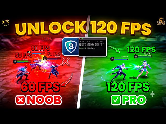 UNLOCK 120/240 FPS IN ALL GAMES! 🔥 Lock FPS Without Root (Brevent Shell Script) 🚀