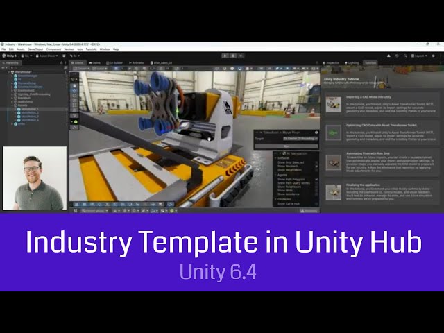 Unity 6.4 Just Dropped an Industry Template (Game Changer for Enterprise)