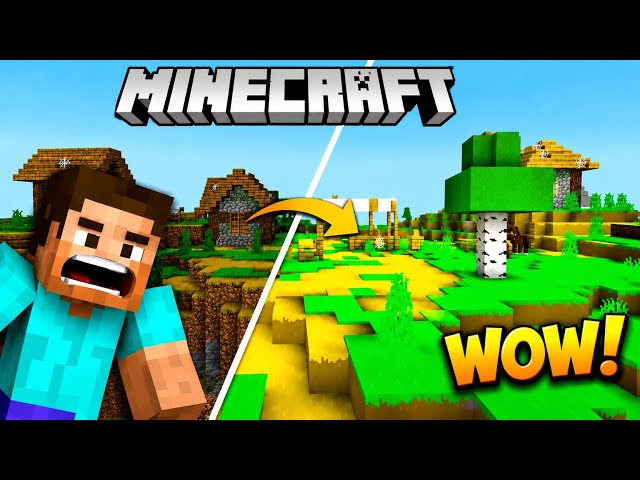 I Tested This Minecraft Texture Pack... Minecraft Changed Completely