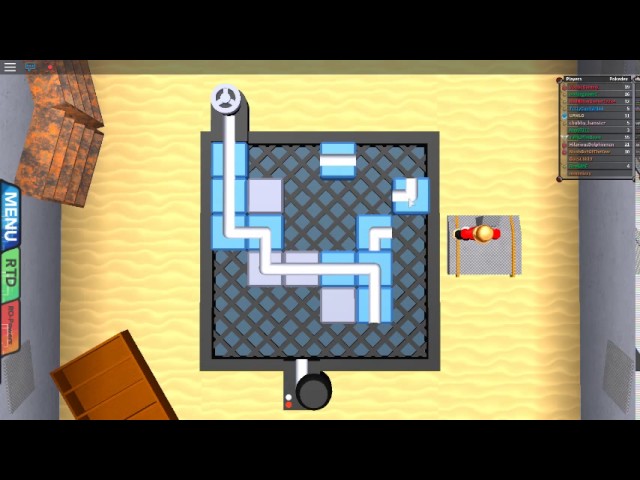 [ROBLOX] Pokemon Brick Bronze Water Gym puzzle