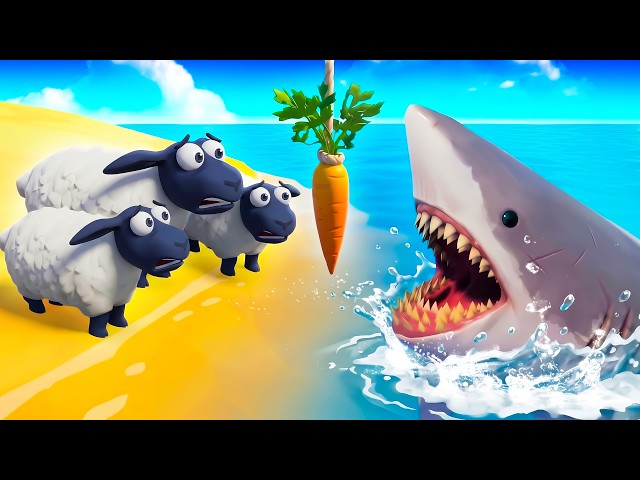 I Saved My Sheep From a SHARK in Tiny Flock VR