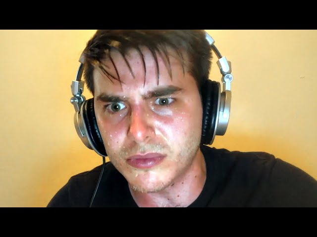 Sweaty Speedrunner Meme Webcam (Original) || H*ck No