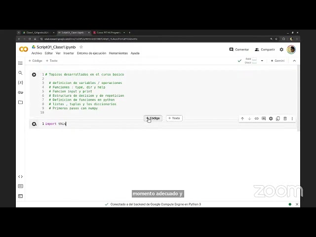 Sesión 01 -  Python Intermedio