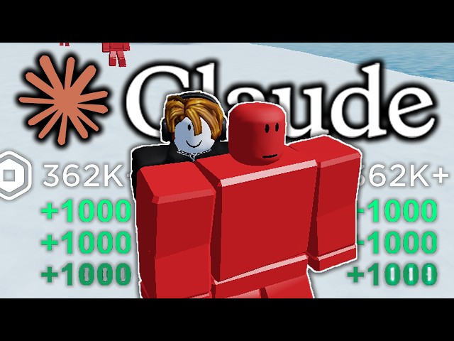 Building a Viral Roblox Game w/ ONLY AI