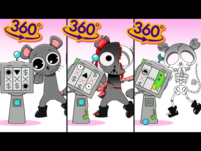 360 VR | Sprunki OC ALL Phases | Compilation Incredibox