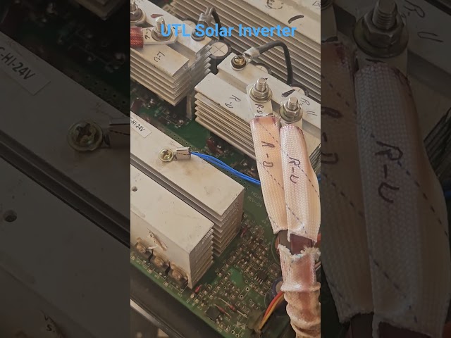 UTL Solar Inverter Repair& Testing In hindi/urdu #vfd #solar #utlsolar  #solarsystem #solarinverter