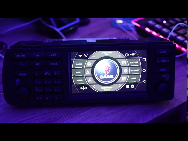 Saab 9-3 2003 - 2006 Custom ICM3 Head Unit that Anyone Can Install Quickly