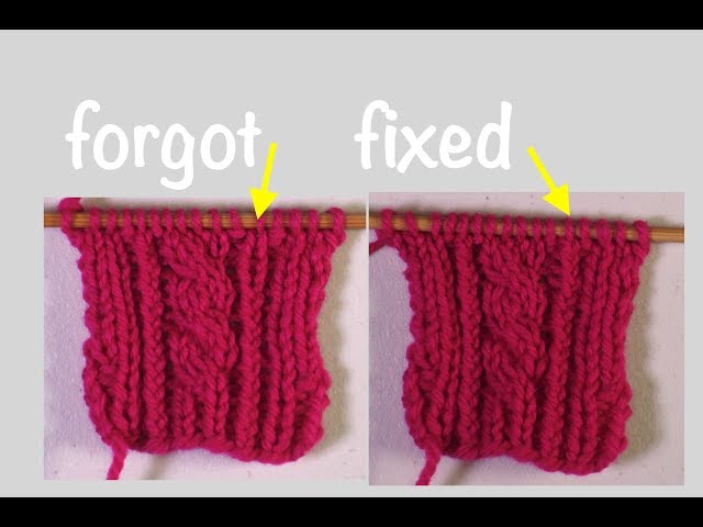 Fixing Mistakes: Intentionally Twisted Stitches // Technique Tuesday