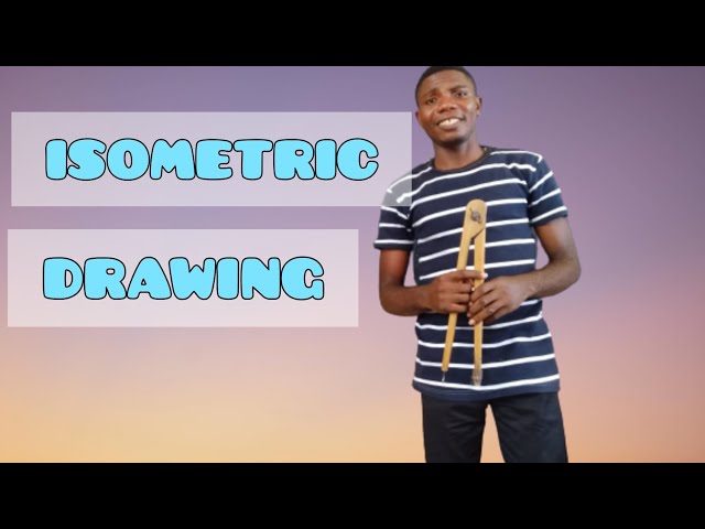 ISOMETRIC DRAWING in | Technical drawing