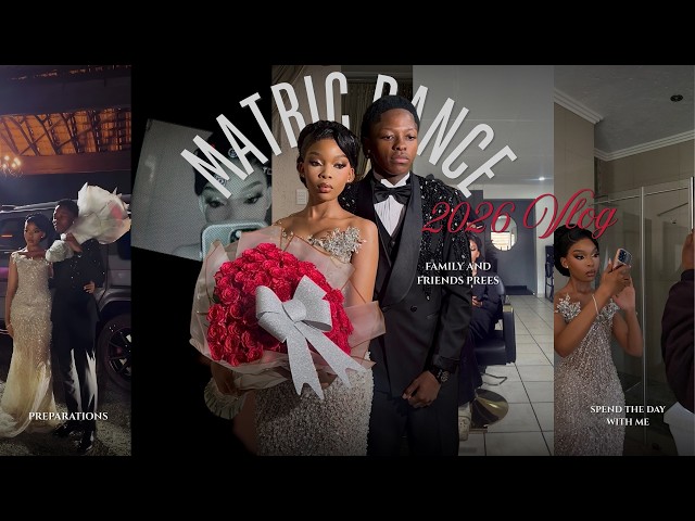 MATRIC DANCE VLOG 2026 || PREP, PREES, ENTRANCE