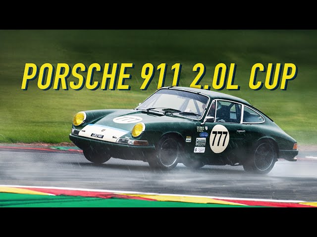 Onboard: Porsche 911 2.0L CUP on WET Spa - Race highlights
