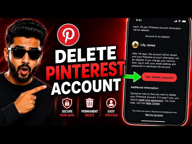 How To Delete Pinterest Account 2028