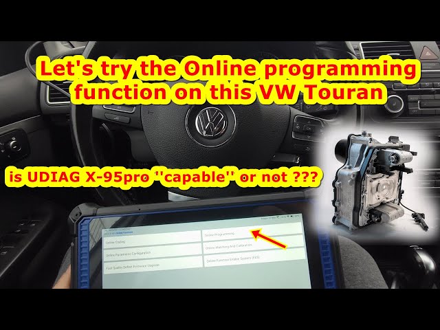 UDIAG X-95pro(Launch) TCU/ECU Online Programming and Coding VW/Audi. Does this Function really work?