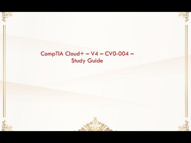 CompTIA Cloud+ CV0-004 Full Course (2026) | 100+ Hard Questions You’ll Probably Miss 😈