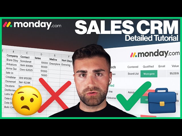 Monday.com Sales CRM Detailed Tutorial | 2025