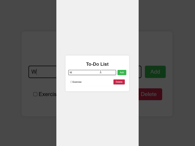 To-Do List App with HTML, CSS & JavaScript