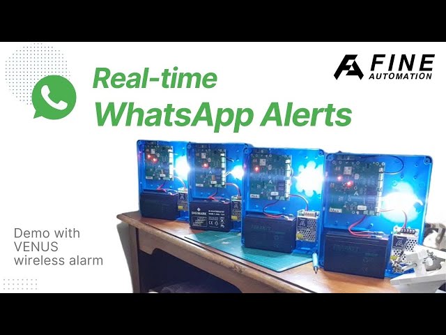 Your Next Gen Wireless Alarm System by Fine Automation