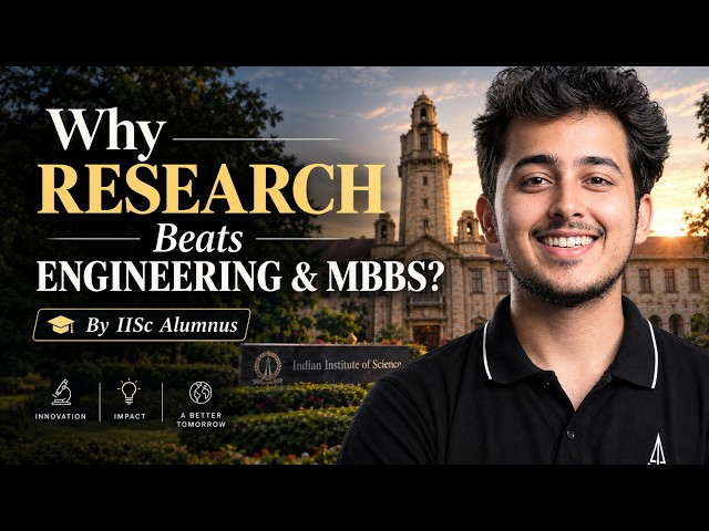 Why Research is Better Than Engineering and Medicine?