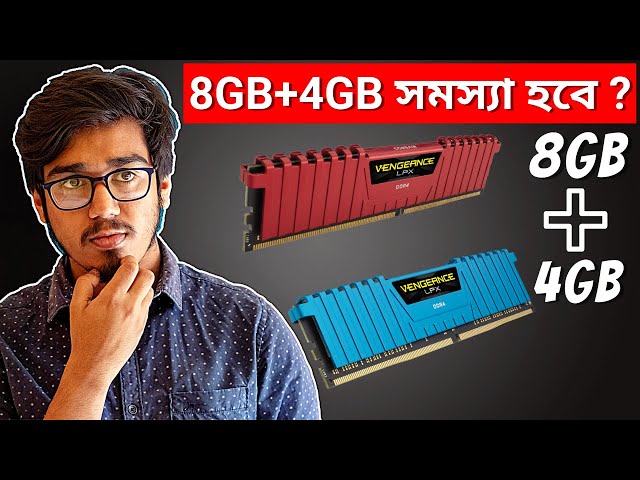 Different Size RAM Use Together? | 8GB + 4GB = 12GB RAM!!! | Problem?!