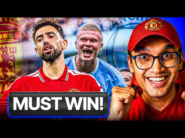 MANCHESTER DERBY! MAN UNITED VS MAN CITY PREVIEW! PREDICTED LINEUP & SCORE! MANCHESTER UNITED NEWS!