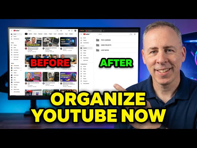 Turn Your YouTube Into a Perfectly Organized System