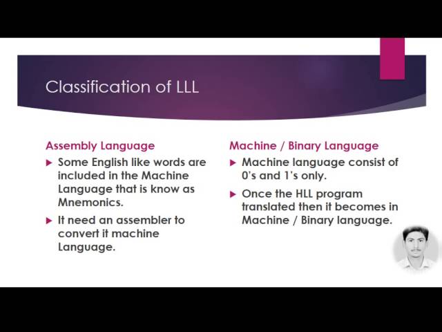 High And Low Level Languages for Begnners