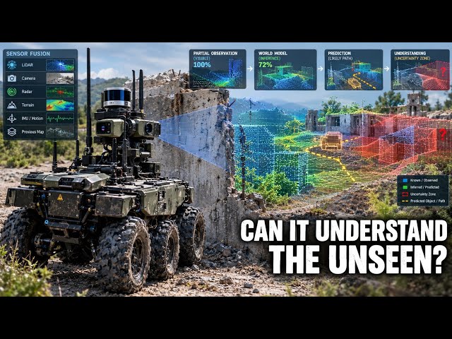 Can Autonomous Robots Understand The World Without Seeing Everything?