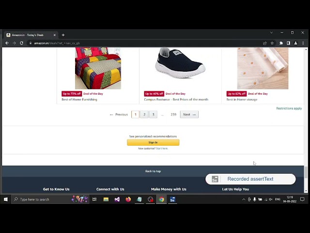 Recording and Play back user Web browsing using Selenium IDE | 2022 | learn easy