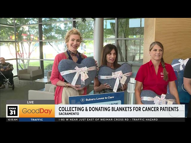 Collecting & donating Blankets for cancer patients