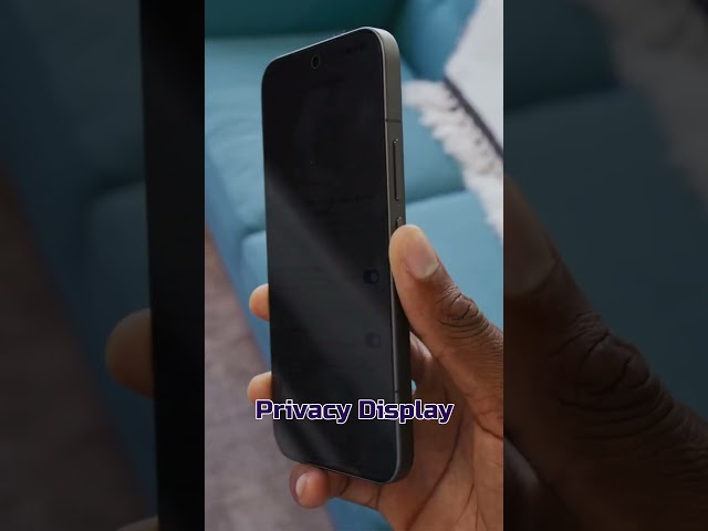 Xiaomi’s Privacy Display #xiaomi #xiaomi18promax