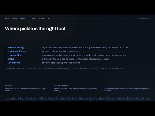 The Hidden Danger of Pickled Machine Learning Models & Safer Alternatives
