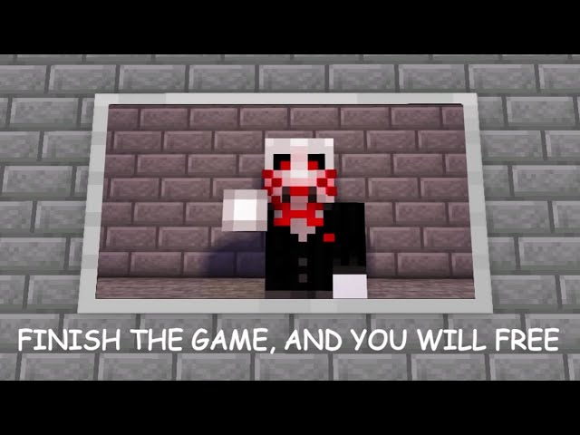 SAW GAME TRAP - Herobrine & Mobs Horror Challenge (Minecraft Animation)