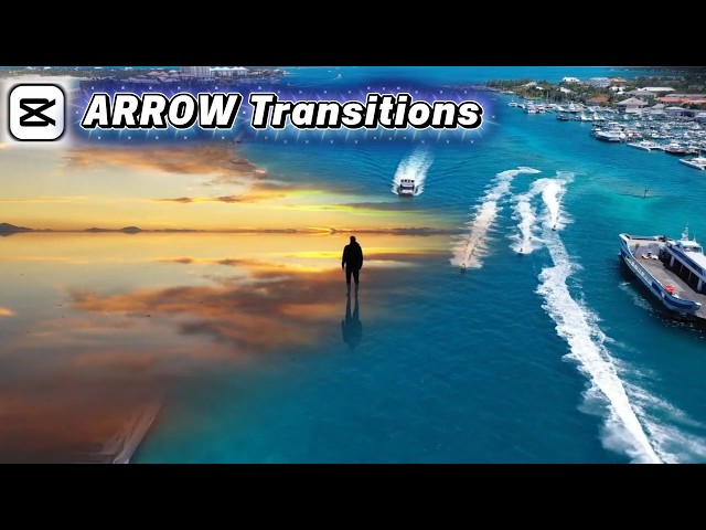 CapCut Arrow Transition Tutorial | Create a Professional Mask Transition